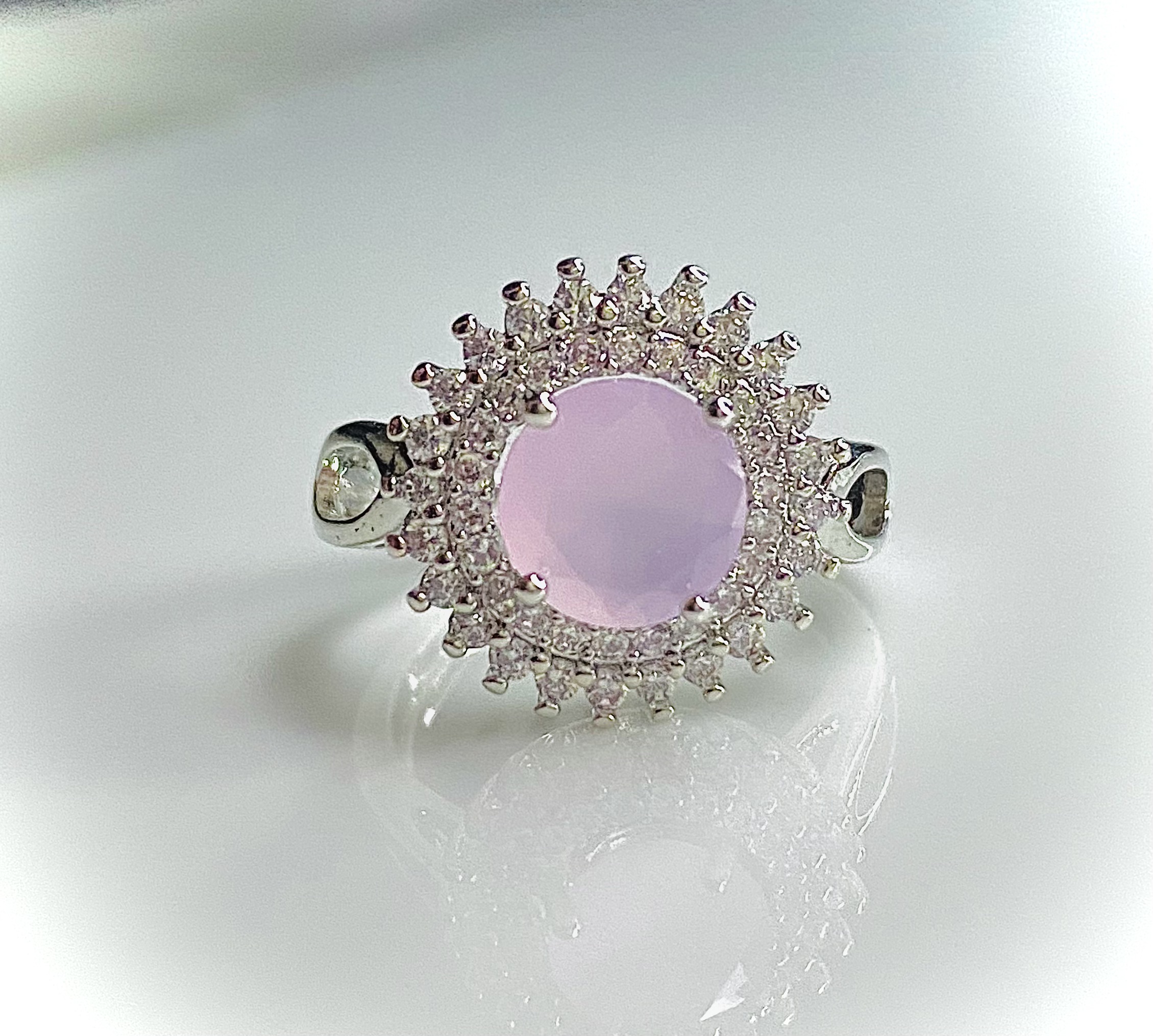 Blush Halo Ring — product photo 1 of 3