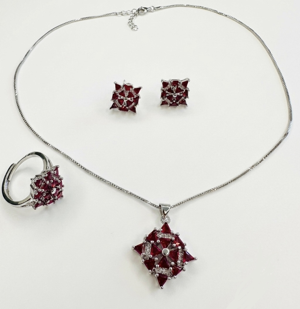Mosaic Pendant Set — product photo 1 of 5