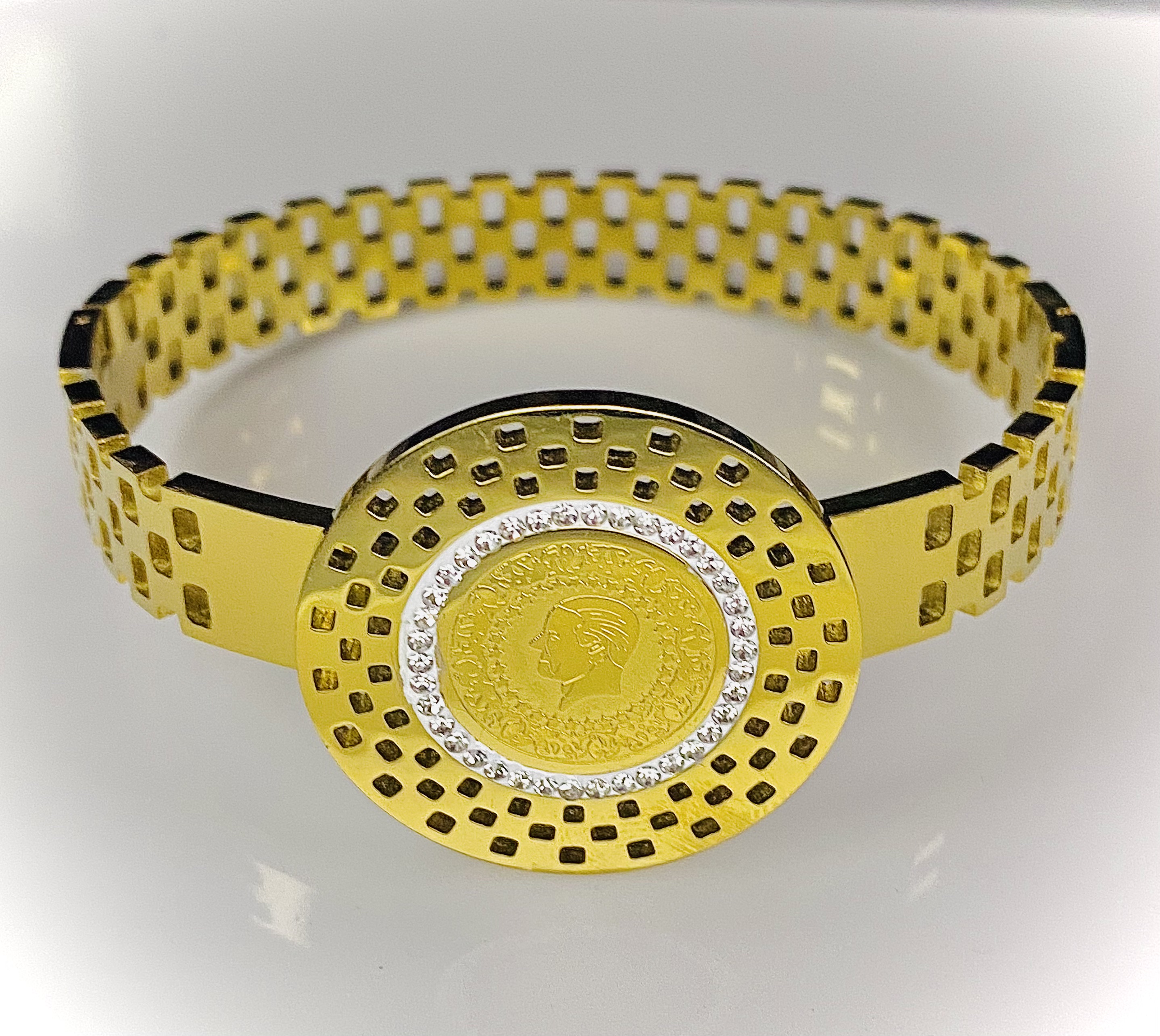 Imperial Coin Cuff — product photo 1 of 2