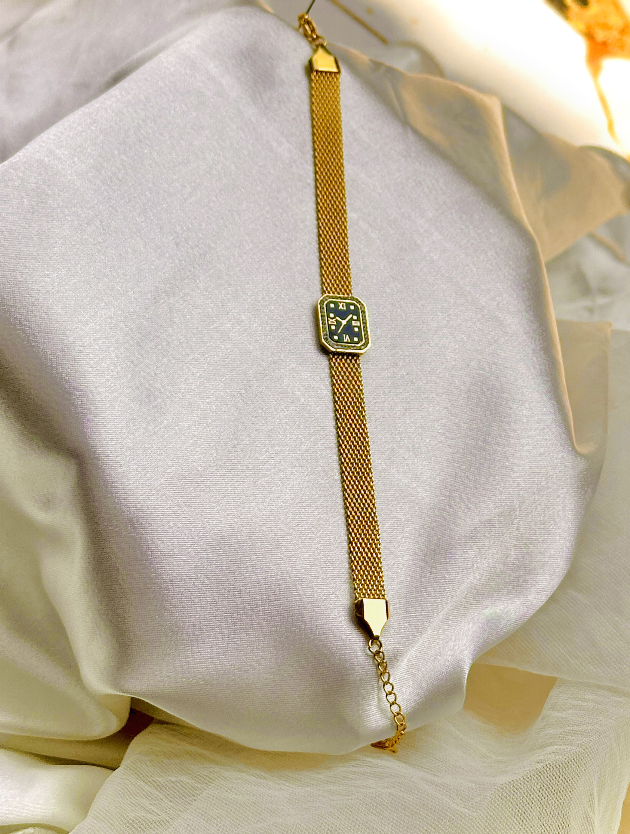 Rectangle Dial Bracelet — product photo 1 of 2
